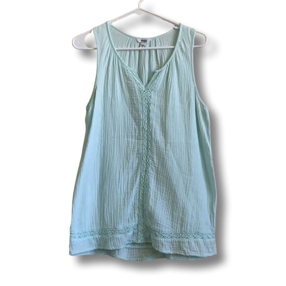 Flowy Mint Tank  - Picture 1 of 10
